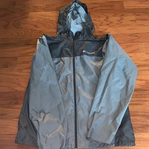 Men’s Columbia rain jacket